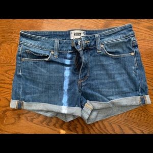 PAIGE jean shorts